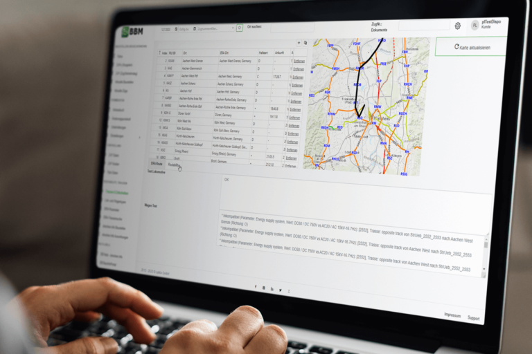 BBM Einsatz bei Riedbahn Korridorsanierung